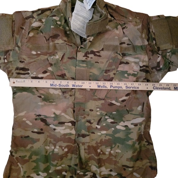 US Army Unisex Multicolor Long‎ Sleeve camouflage Military Jacket Size Small - Picture 2 of 7